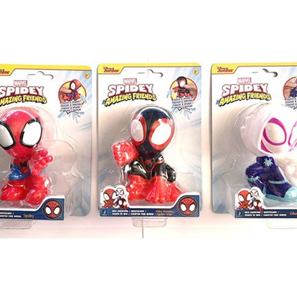 SPIDEY FIGURAS LANZAN AGUA ASST.