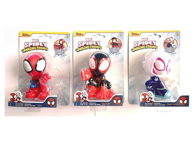 SPIDEY FIGURAS LANZAN AGUA ASST.