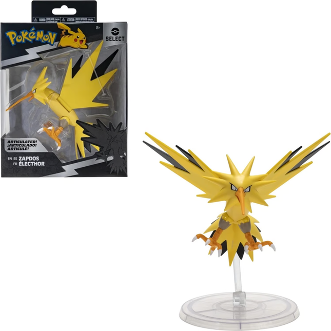 POKÉMON FIG ARTICULADA ZAPDOS 15 CM