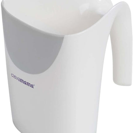 ClevaRinse™ Shampoo Rinse Cup - Grey 500ML Jarro para baño con borde de silicona