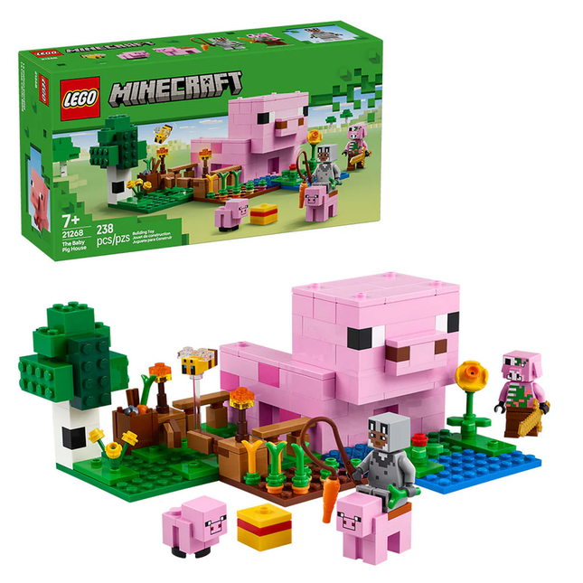 LEGO MINECRAFT LA CASA-CERDO BEBÉ