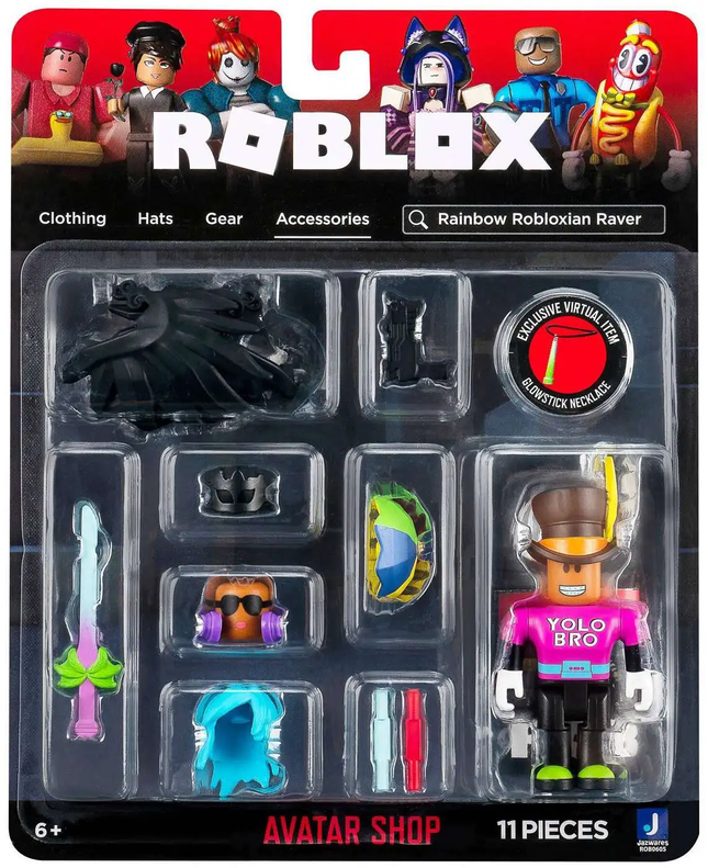 ROB- AVATAR SHOP (RAINBOW ROBLOXIAN RAVER)