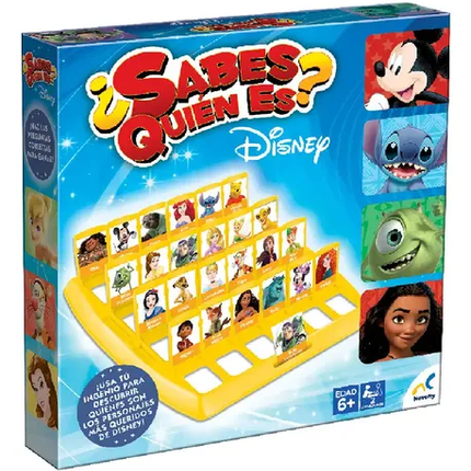 JUEGO DE MESA DISNEY SABES QUIEN ES