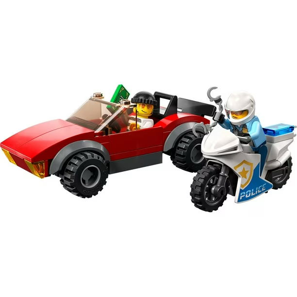 LEGO CITY MOTO DE POLICêA Y AUTO A LA FUGA