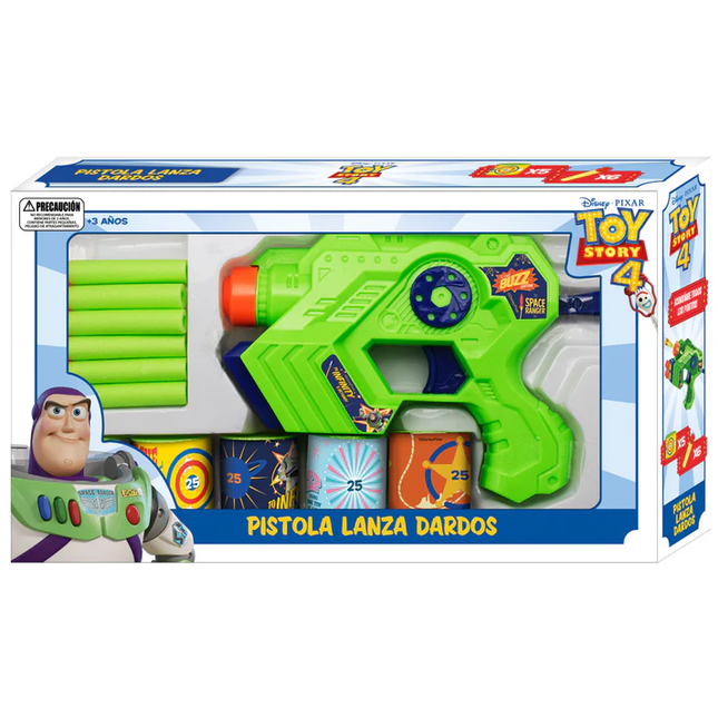 PISTOLA LANZA DARDOS C/ ACCES TOY STORY DISNEY