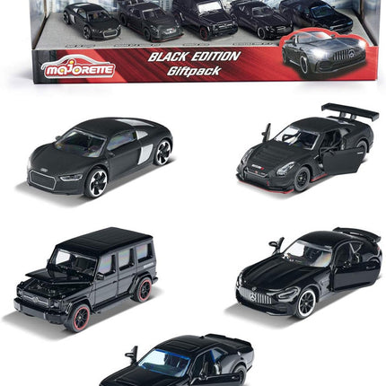 MAJORETTE  BLACK EDITION 5 PIECES GIFTPACK