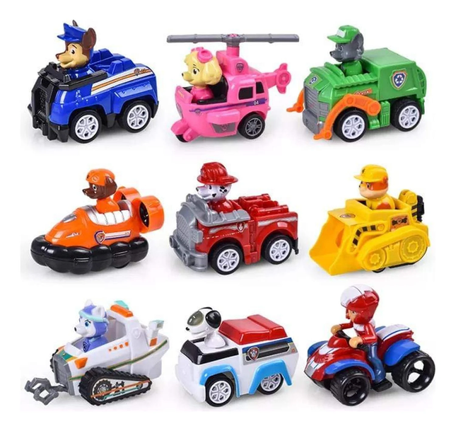 PAW PATROL RESCUE WHEELS PULLBACK