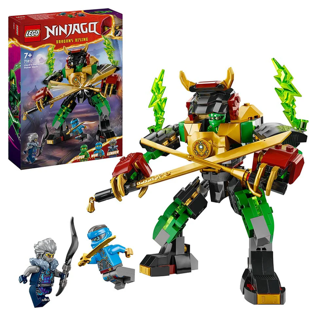 LEGO NINJAGO MECA DE PODER ELEMENTAL DE LLOYD