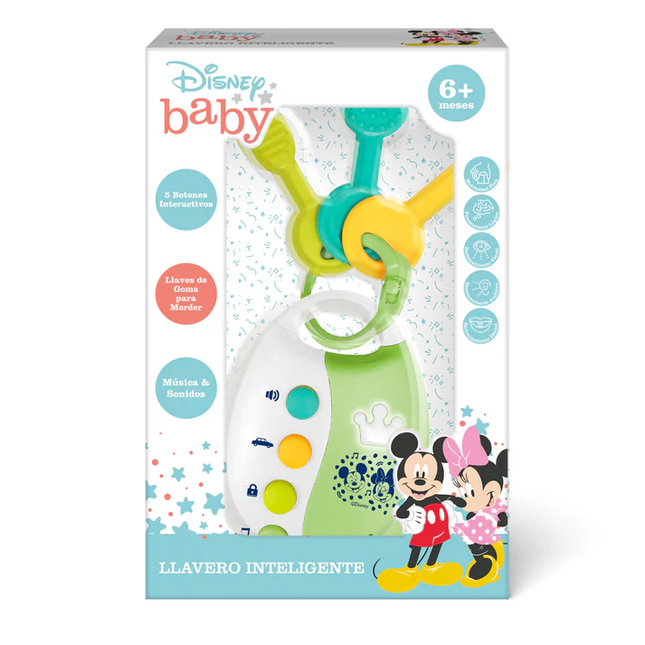 SET DE LLAVES C/SONIDO DISNEY BABY