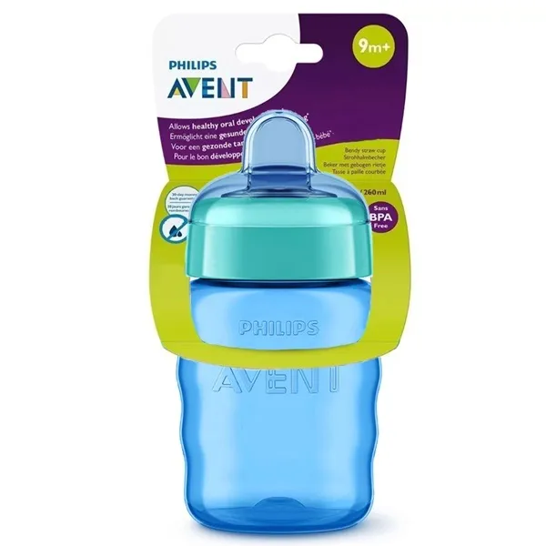 Vaso Easy Sip Cup 260 ml Blue