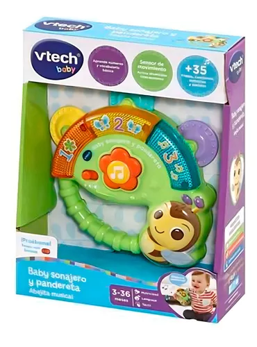 BABY SONAJERO Y PANDERETA VTECH