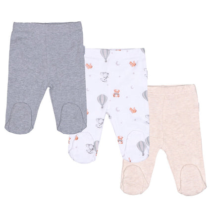Tripack Ballerina Baby Animals Unisex Algodón RN