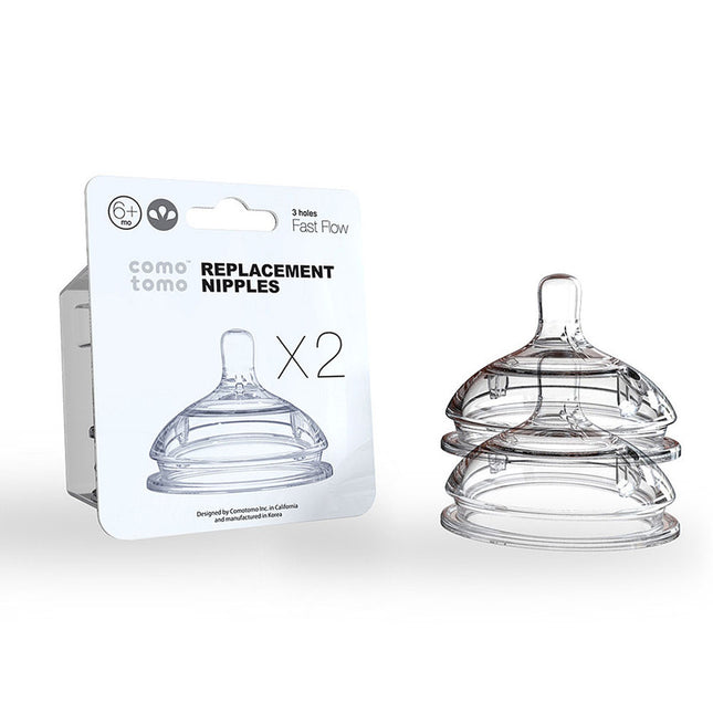 Tetinas para Mamaderas Comotomo Flujo Rapido