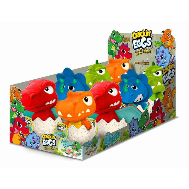 TIGERHEAD CRAKIN EGGS MINI ROAR DINO ASST 4 / CDU 8