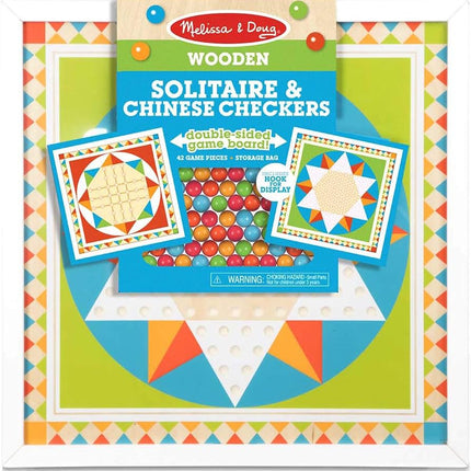 M&D Wooden Solitaire & Chinese Checkers (DUPLICADO)