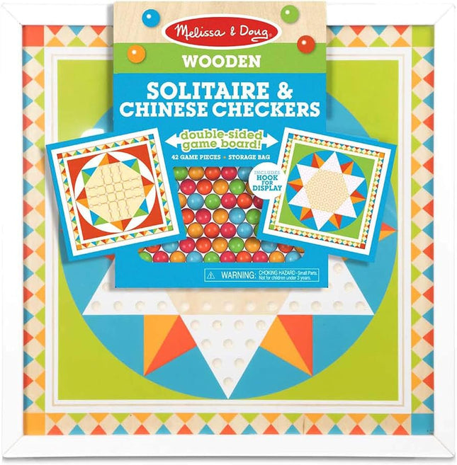 M&D Wooden Solitaire & Chinese Checkers (DUPLICADO)