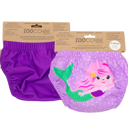 Pack 2 Traje de Baño con Pañal SIRENA (24-36M)