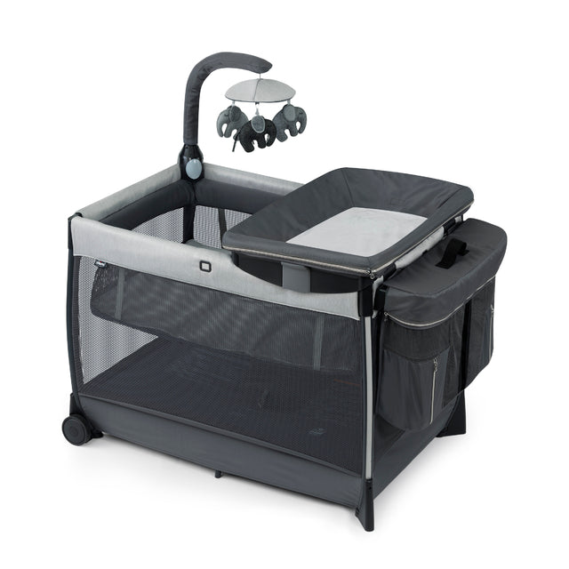 Cuna tipo corral Lullaby Zip de Chicco Driftwood