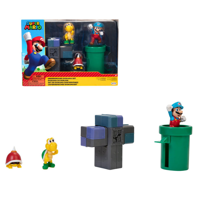 NTND 2,5  SUPER MARIO UNDERGROUND DIORAMA
