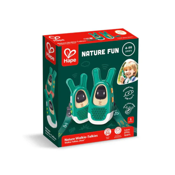 Walkie-talkies de la naturaleza