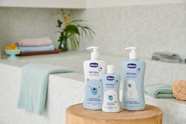 Set Baño Shampoo Jabon Y Crema