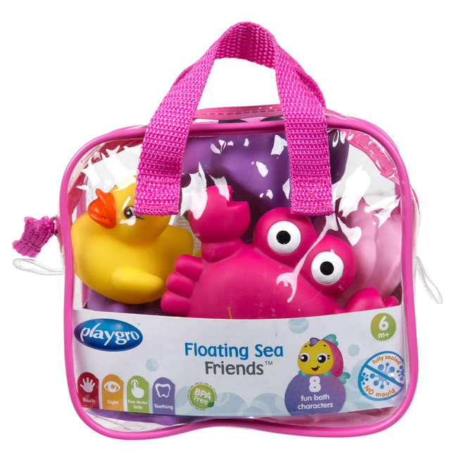Floating Sea Friends (Pink) - Fully Sealed