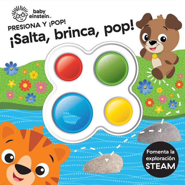 Baby Einstein Presiona y Pop! Salta, Brinca, Pop!