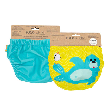 Pack 2 Traje de Baño con Pañal FOCA (6-12M)