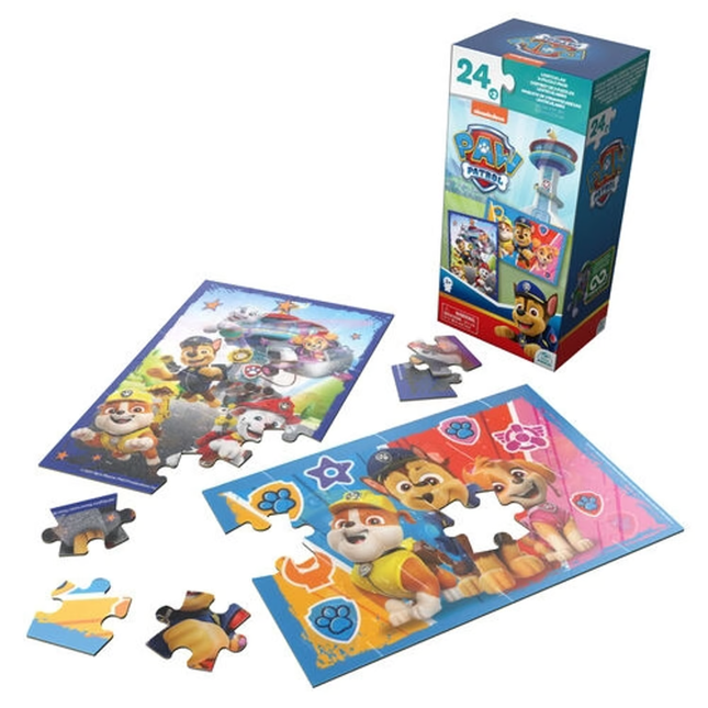 PAW PATROL 2 PUZZLES 24 PZS.LENT.