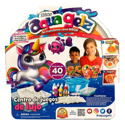 AQUA GELZ PLAYSET CON GLITTER