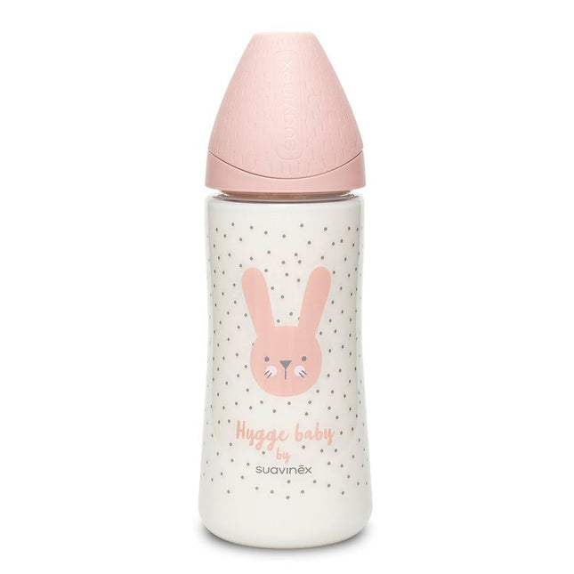 MAMADERA 360 ML TETINA REDONDA SILICONA HYGGE RABBIT RS