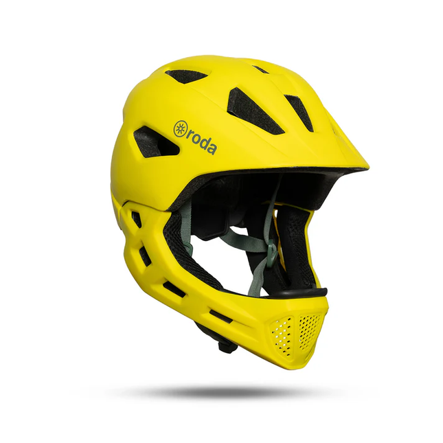 Casco Integral Roda XS Sport  49-54 cms AMARILLO