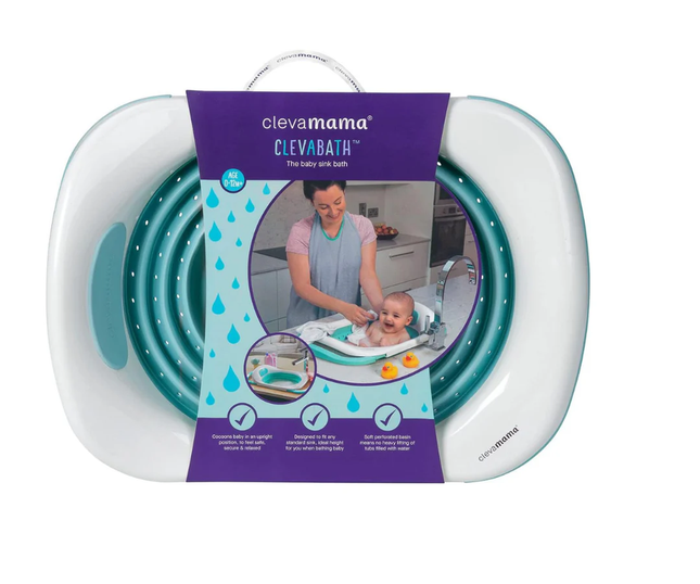 ClevaBath™ - The Sink Bath - Blue - BAÑERA plegable