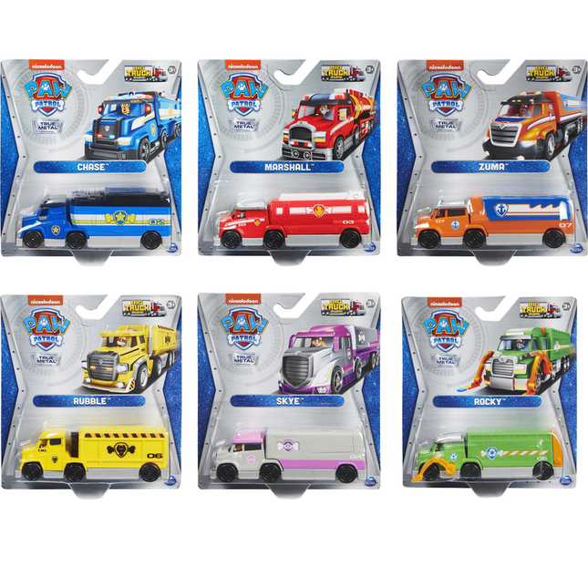  PAW PATROL BIG TRUCK VEH METALICOS