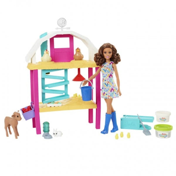 Barbie Profesiones Set de Diversión en la granja
