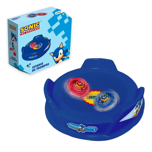 ARENA DE COMBATE CON 2 TROMPOS SONIC