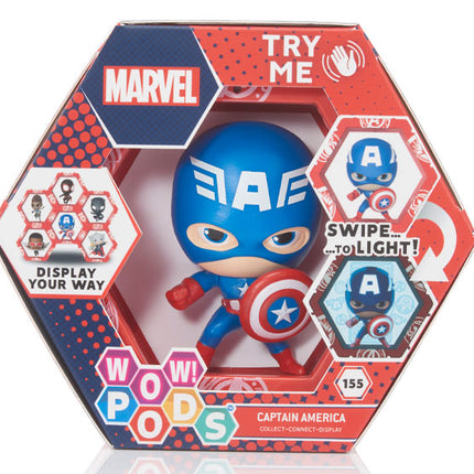 Figura Coleccionable Interactiva Captain America