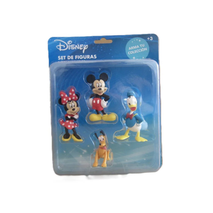 NEW SET FIGURAS MICKEY Y AMIGOS-4 PZS