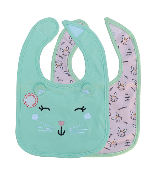 SET DE 2 BABEROS TOALLA NIÑA V