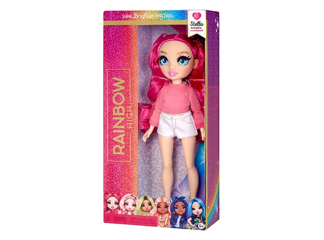RAINBOW HIGH OPP 2ND COLLECTION FASHION DOLL- STELLA (PINK)