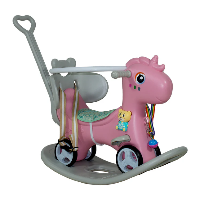 Caballito Balancin Rosa