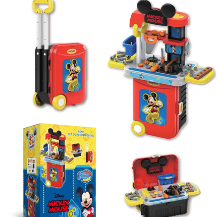 MICKEY SUPER MALETA 3 EN 1 /HERRAMIENTAS