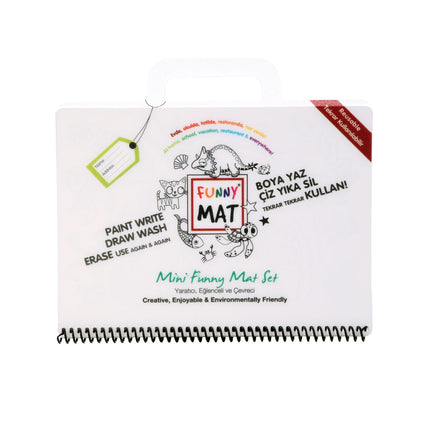 FUNNY MAT - SET DE VIAJE Blanco 16x21
