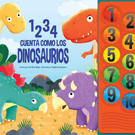 Lnlb  1234 Cuenta Como Los Dinosaurios