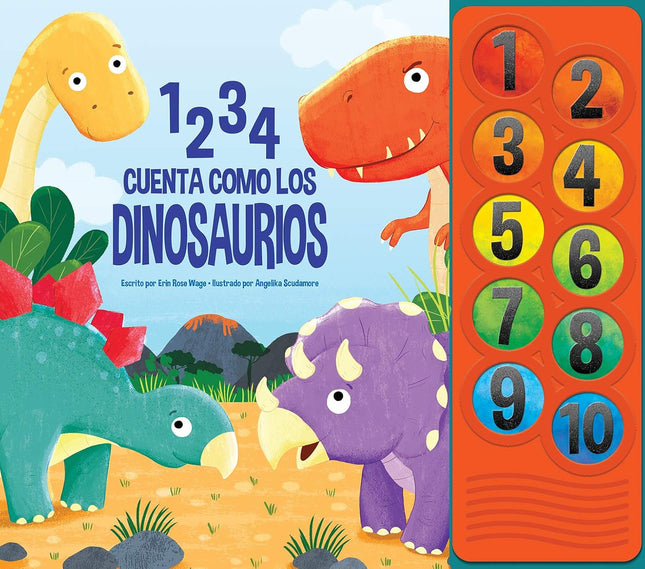 Lnlb  1234 Cuenta Como Los Dinosaurios
