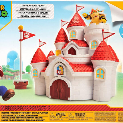 NTND MUSHROOM KINGDOM CASTLE PLAYSET