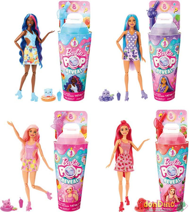 Barbie Pop Reveal Muñeca Serie de Frutas
