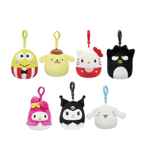 (509)HELLO KITTY PLUSH CLIP 10 CM
