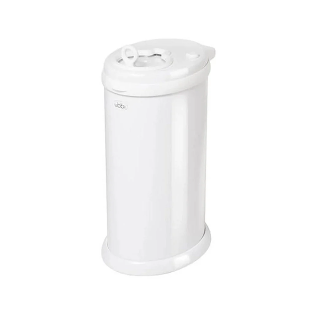 CONTENEDOR DE PAÑALES BLANCO