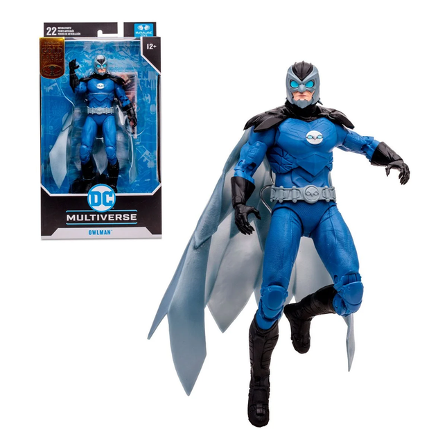 FIGURA DC MULTIVERSE 18 CMS OWLMAN FOREVER EVIL GOD DE MC FARLANE